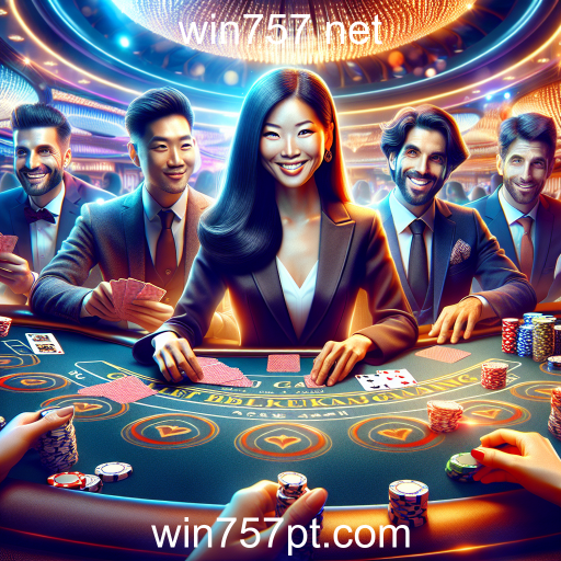 Experimente a Emoção do Cassino ao Vivo no win757 net